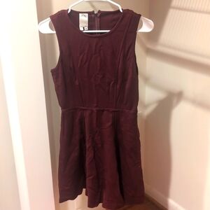 Maroon dress